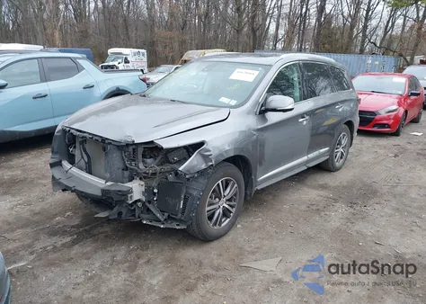 2017 Infiniti Qx60 from USA, damaged, VIN 5N1DL0MM9HC546680